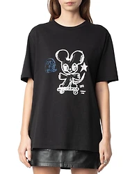Edwin Happy Mouse Tee