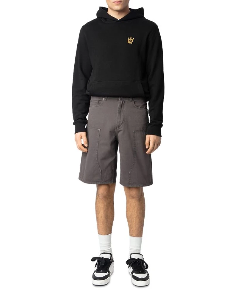 Perys Wide Leg Bermuda Shorts