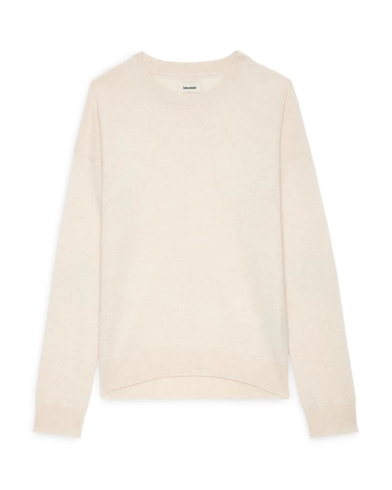 Cici Star Patch Cashmere Sweater