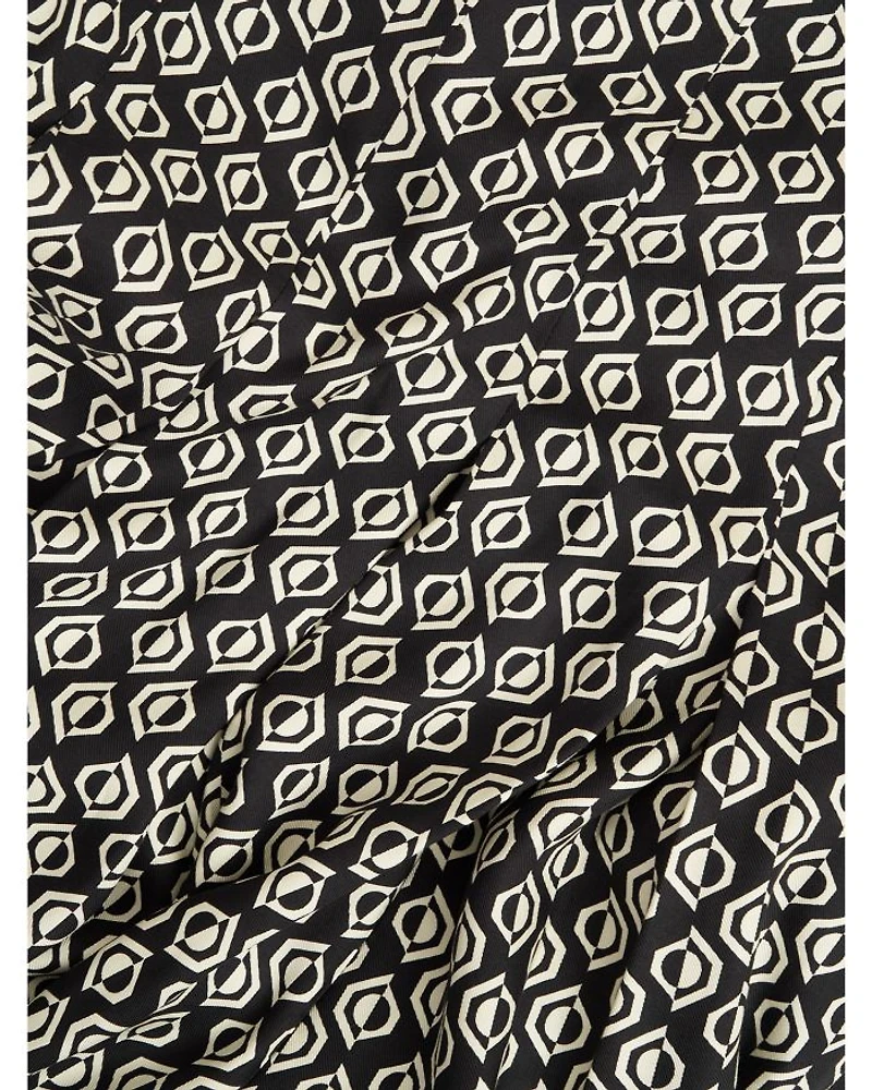 Roxanne Geometric Print Skirt