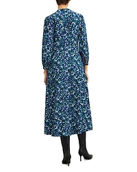 Iris Printed Midi Dress