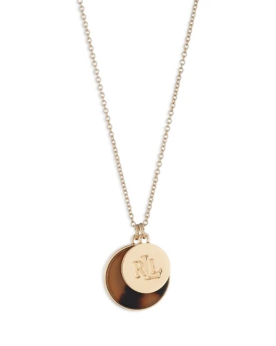Logo Pendant Necklace