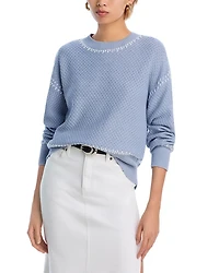 Whipstitch Crewneck Sweater - Exclusive