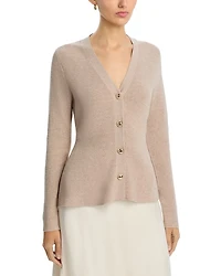 Peplum Hem Cardigan