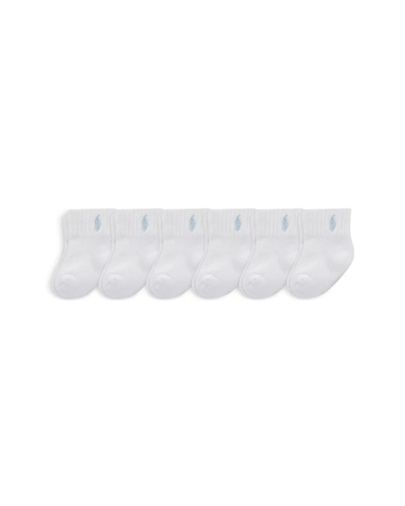 Boys' Gripper Socks, Pack of 6 - Baby