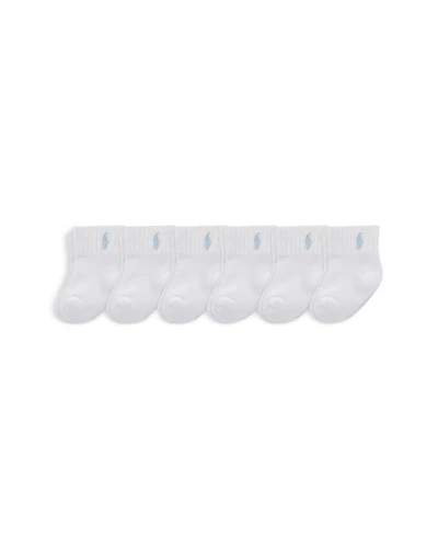 Boys' Gripper Socks, Pack of 6 - Baby