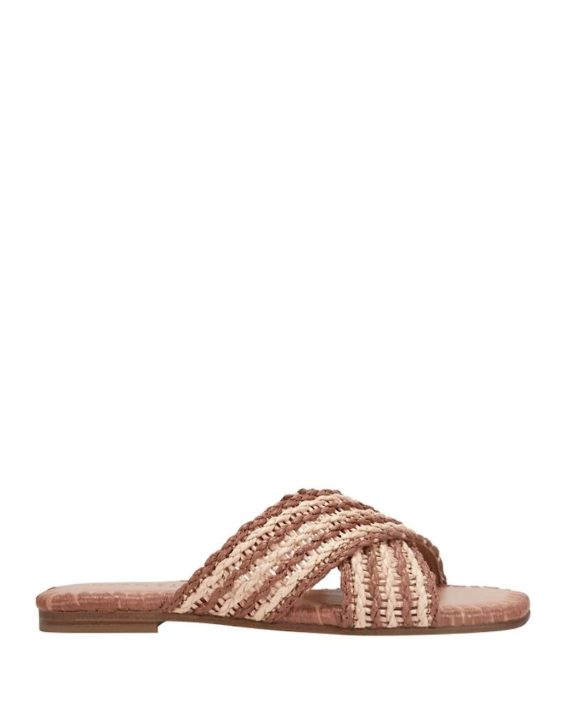 Women's Nylie Square Toe Flat Sandals