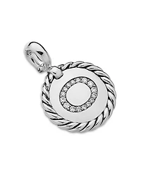 David Yurman Sterling Silver Cable Collectibles Initial Charm