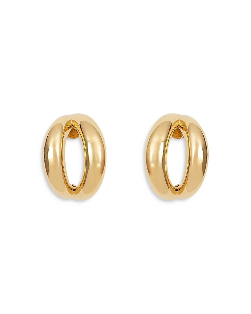 Nina Gordon Via Large Open Circle Statement Earrings