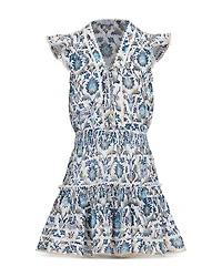 Girls' Anais Paisley Floral Mini Dress - Little Kid, Big Kid