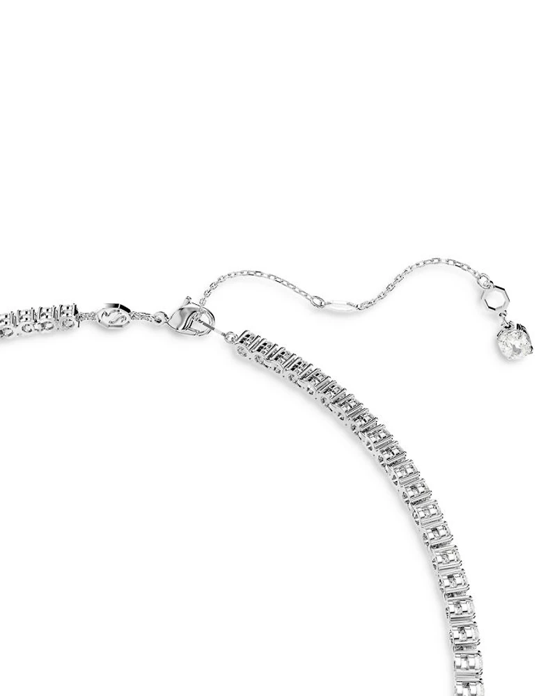 Matrix Crystal Y Necklace, 14-17"