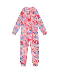 Deux par Deux Girls' One Piece Thermal Underwear