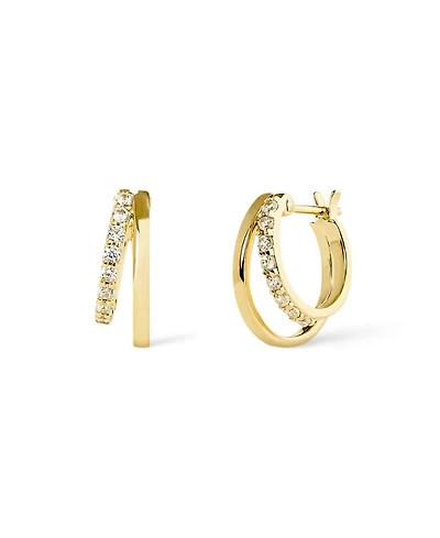 Toda Double Hoop Earrings
