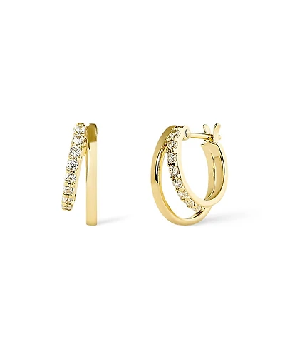 Ana Luisa Toda Double Hoop Earrings