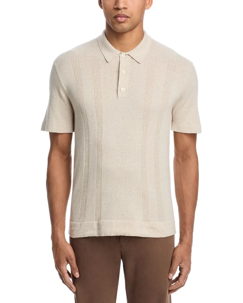 Relaxed Fit Polo Sweater