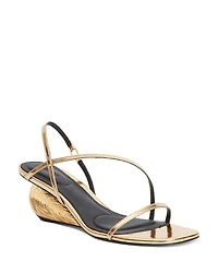 Simkhai Women's Bridget Oyster Wedge Sandals