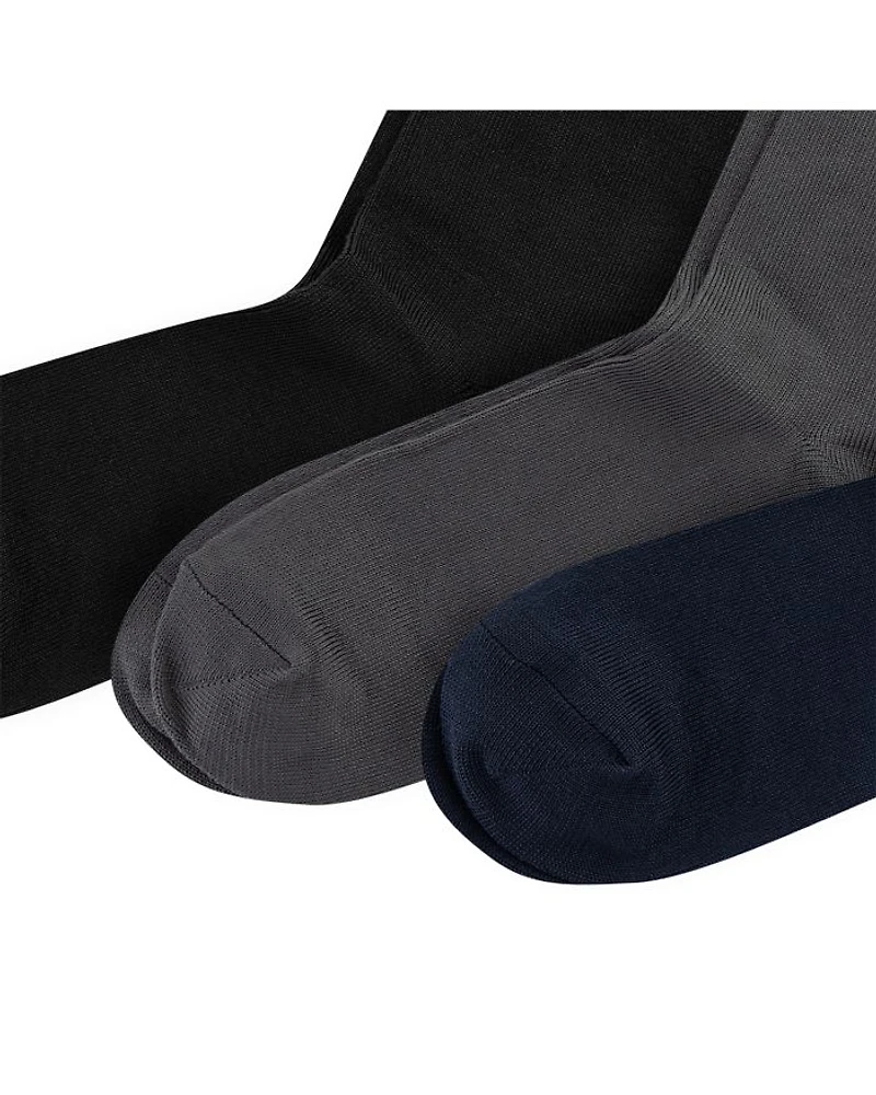 Boys' Classic Super Soft Socks, Pack of 3 - Little Kid