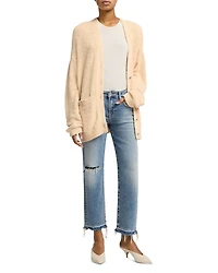 Calie Straight Ankle Jeans Shore Break