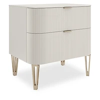 Caracole True Love 26 Nightstand, Matte Pearl