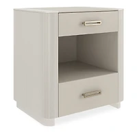 Caracole Love-ly! 25 Nightstand, Matte Pearl
