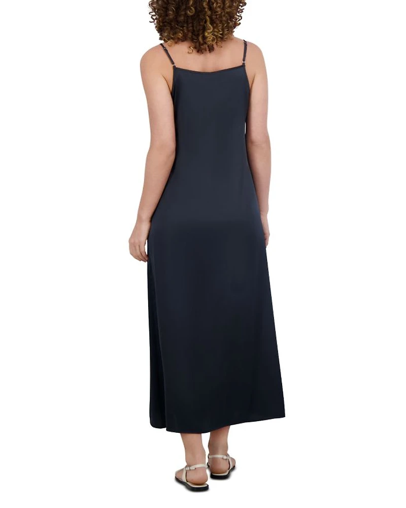 Satin A Line Slip Dress