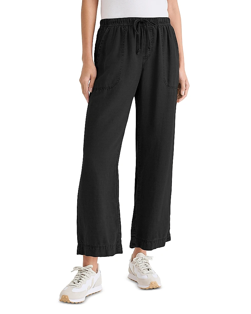 Splendid Angie Cropped Wide Leg Pants