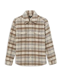 Mellish Brushed Check Overshirt