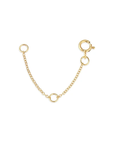 Zoe Chicco 14K Yellow Gold Simple Gold Necklace Extender, 2