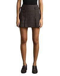 Elle Tweed Mini Skirt