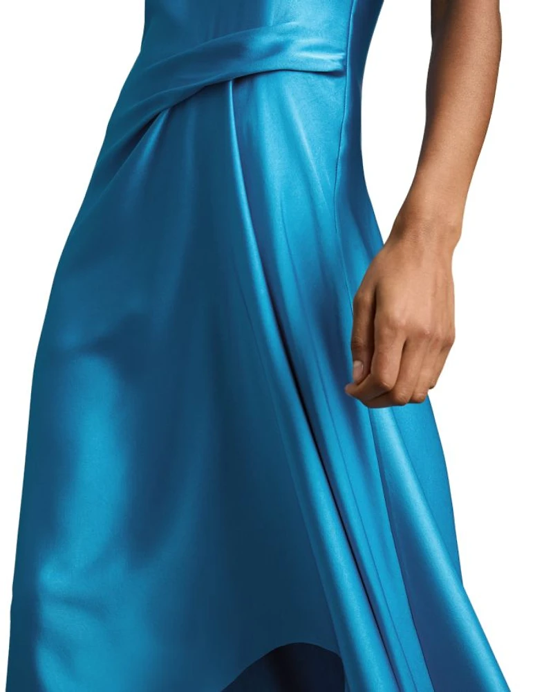 Micah Draped Occasion Dress