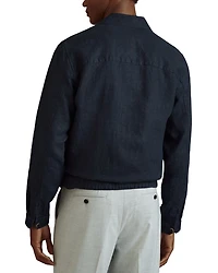 Oversized Fit Cadiz Linen Overshirt