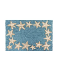 Liora Manne Capri Starfish Border Area Rug, 1'8 x 2'6
