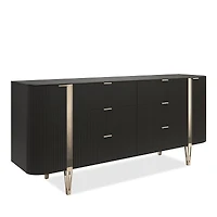 Caracole Love At First Sight 78 Dresser, Dark Chocolate