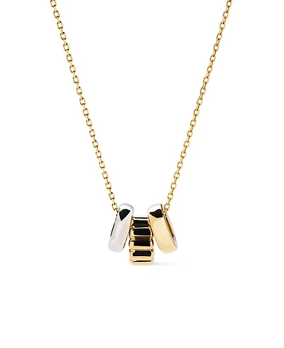 Ana Luisa Gold Pendant Two Tone Galaxy Necklace