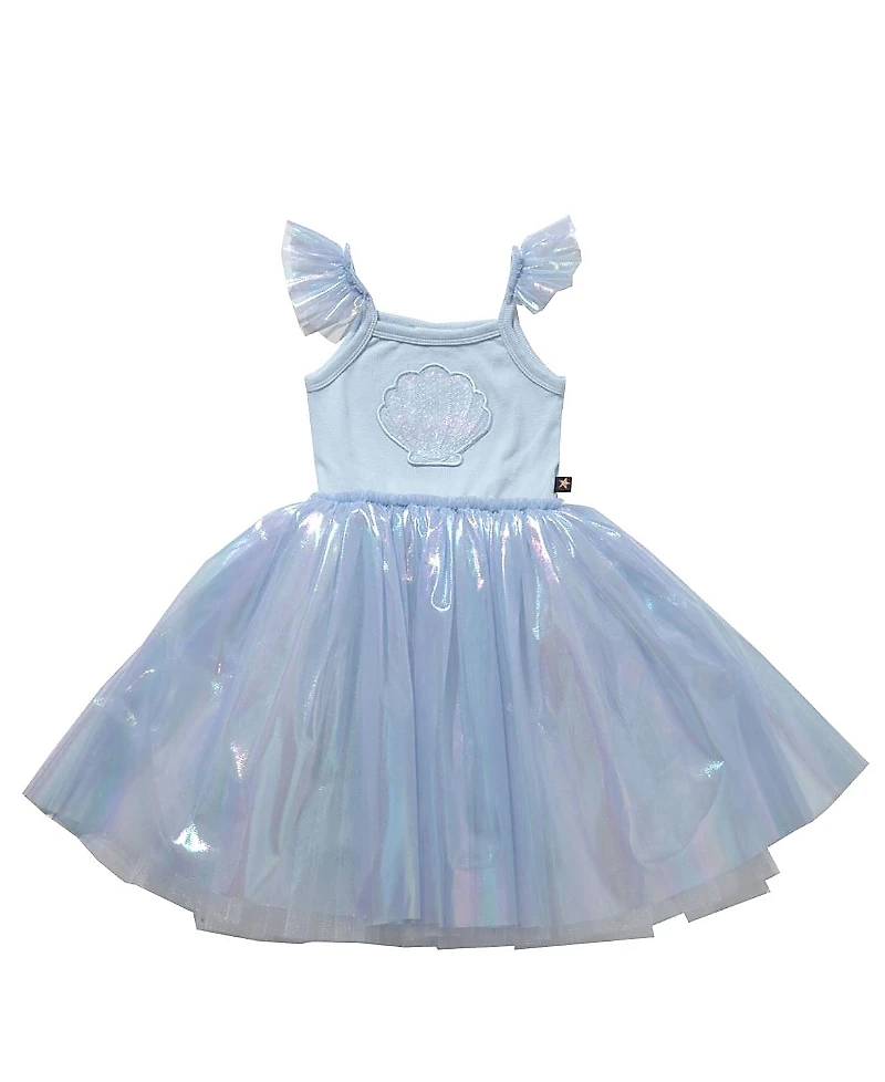 Petite Hailey Girls' Lily Shell Tutu Dress - Baby, Little Kid, Big Kid