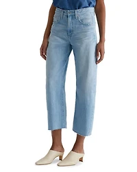 Hattie Crop High Rise Barrel Leg Jeans Sunrise