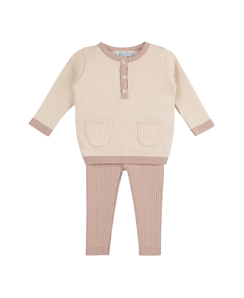 Feltman Brothers Unisex Henley Knit Set - Baby, Little Kid