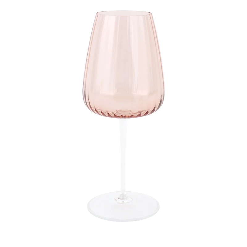 Vietri Francesca Amber Water Glass