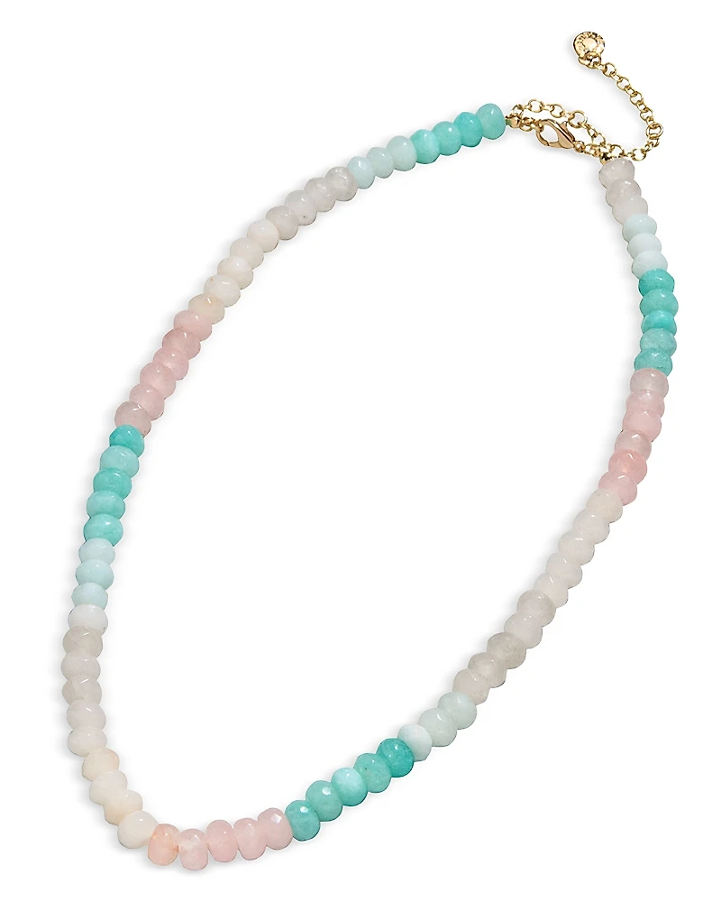 Baublebar Semi Precious Beaded Necklace, 17-21