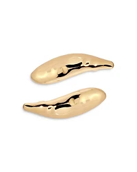 Liquid Lux Hair Barrettes in Gold Tone, Set of 2