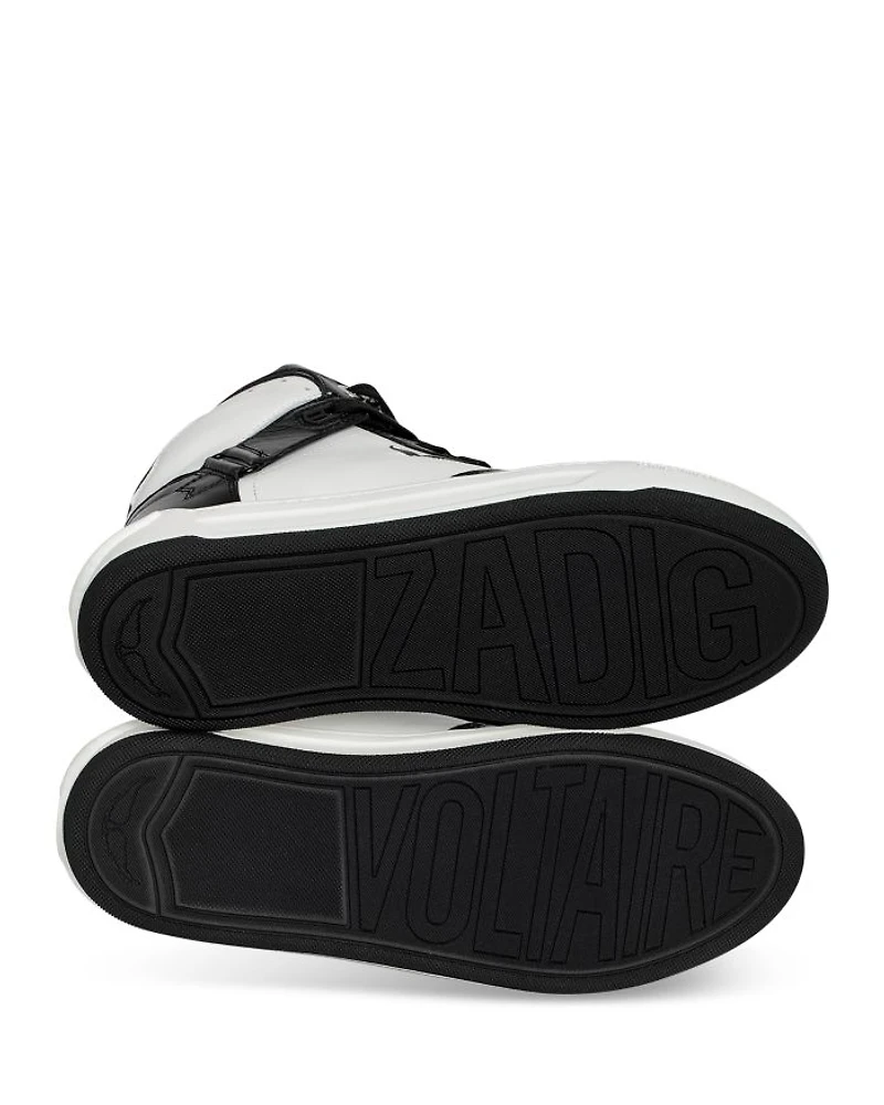 Women's High Wings Mid Top Sneakers
