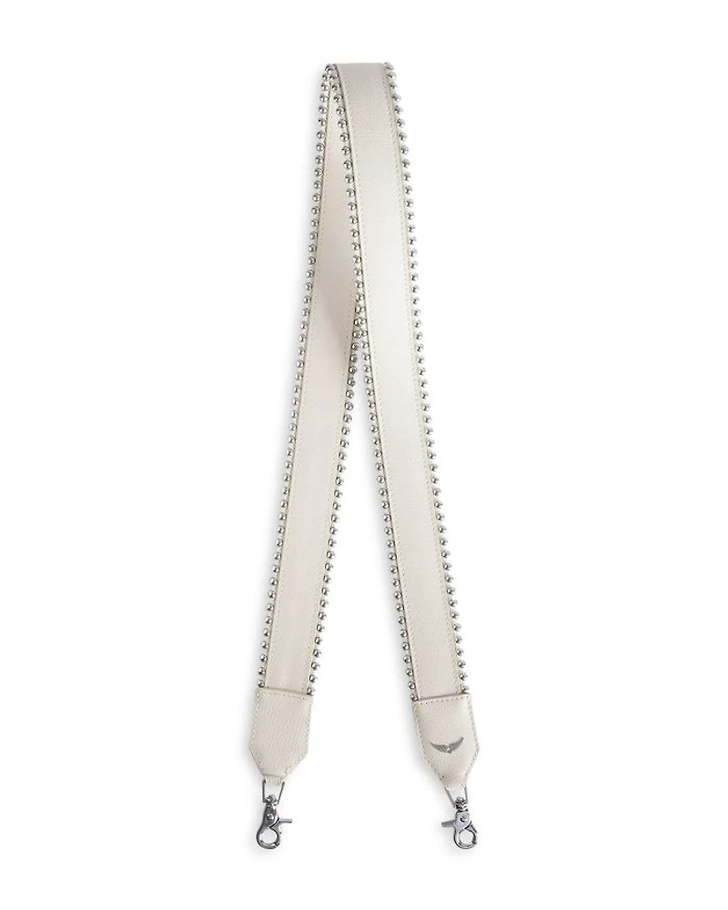 Studded Edge Leather Strap