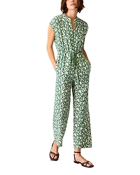 Whistles Petite Wide Leg Jumpsuit