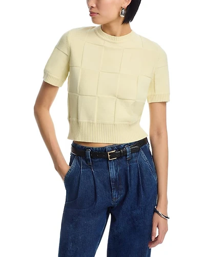 Cori Basketweave Top