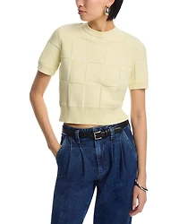 Cori Basketweave Top
