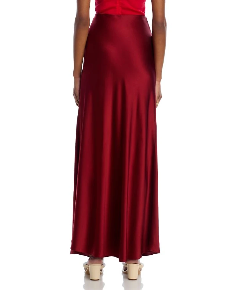Silk Maxi Skirt