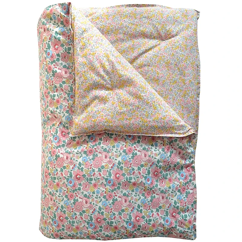 Coco & Wolf Liberty Fabric Betsy Candy Floss & Wiltshire Bud Print Heirloom Quilt