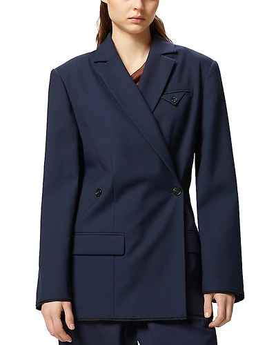 Pinko Wool Blend Double Breasted Jacket