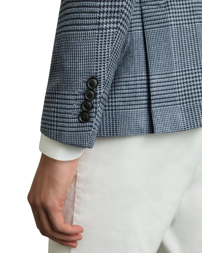Modern Fit Prince of Wales Check Blazer
