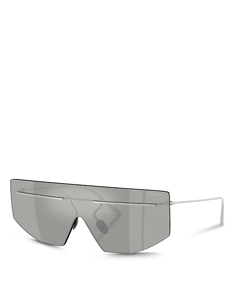 Prada Pr B55S Shield Sunglasses, 140mm